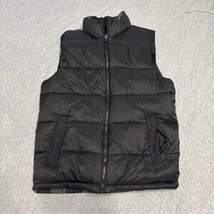 G.H. Bass & Co. Black Quilted Puffer Vest
